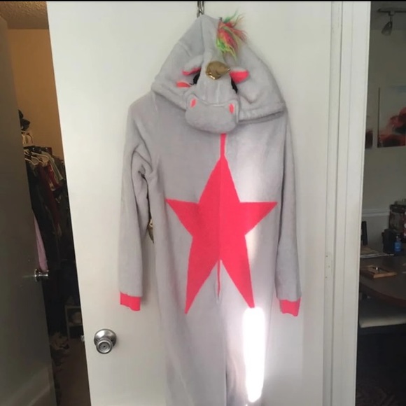 Adult Unicorn Onsie - Picture 1 of 4